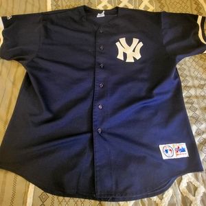 New York Yankees Derek Jeter #2 baseball jersey Majestic Xxl